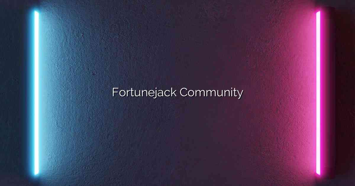 Fortunejack Community