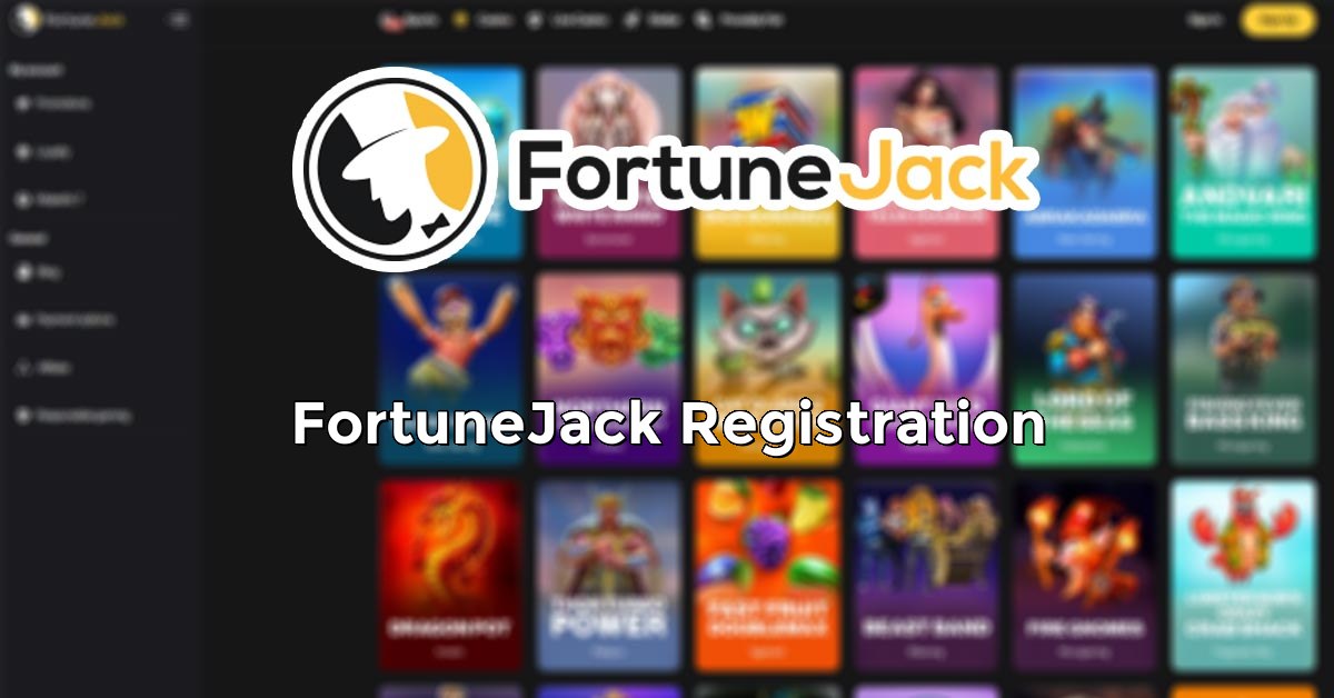 FortuneJack Registration